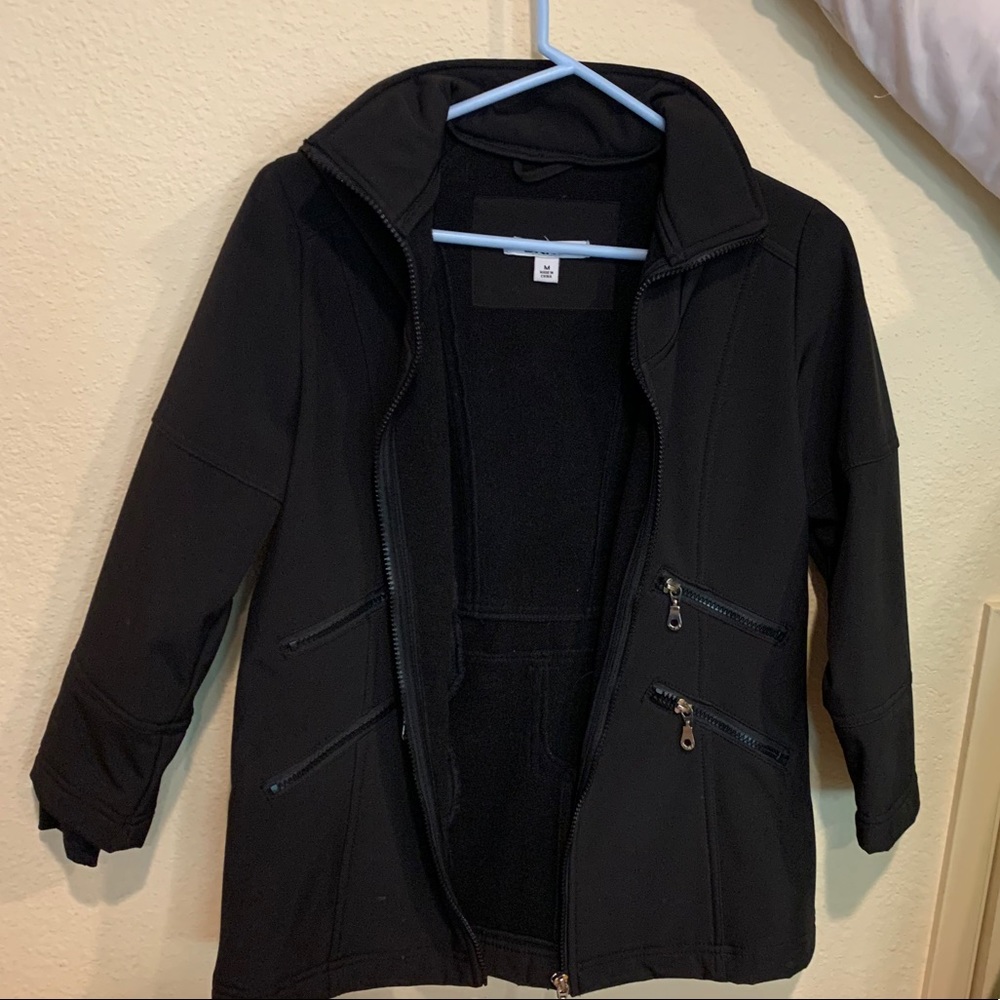 DKNY black zip jacket